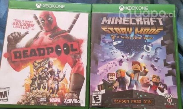 2 juegos xbox one