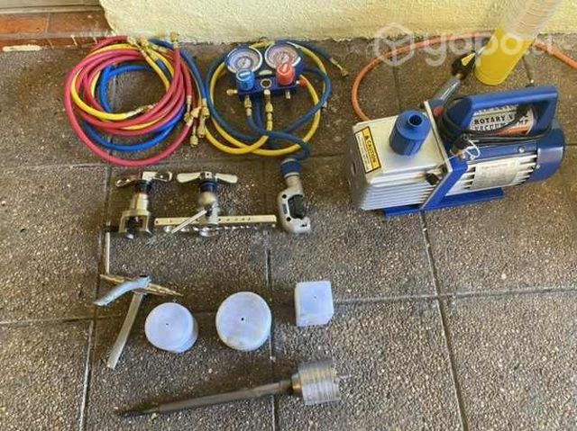 Bomba vacío manómetro varios