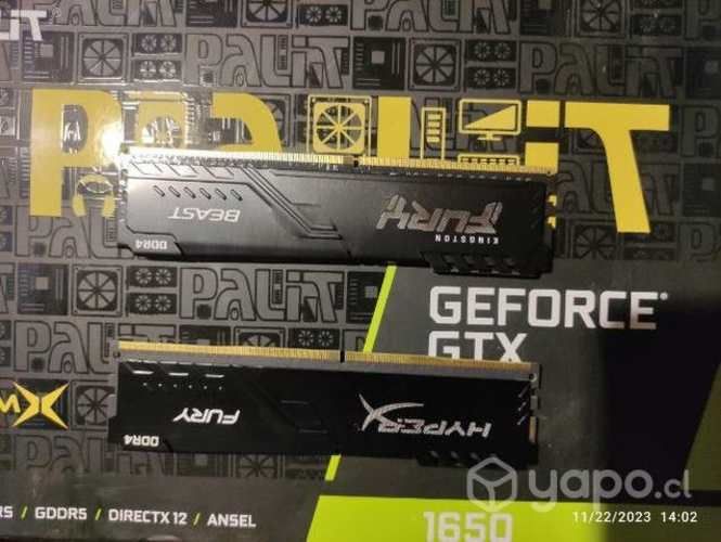 Ram hyper fury mhz 2666 8gb