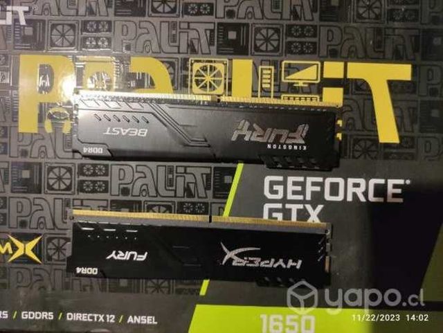 Ram hyper fury mhz 2666 8gb