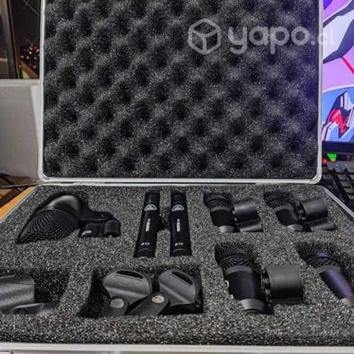 Drum set de micrófonos AKG