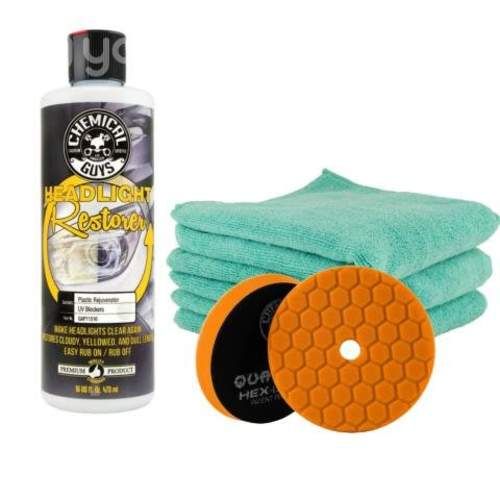 Kit Restauración De Focos Chemical Guys Headlight