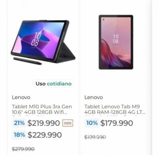 Tablet lenovo