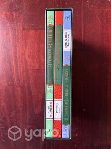Set de 3 Libros Biblioteca Hogwarts