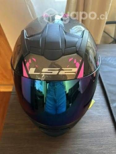 Casco de moto mujer