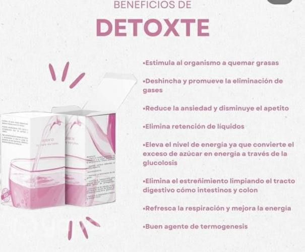 Caja té detox