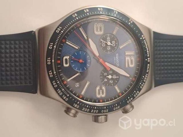 Reloj Swatch Irony Chrono Blue Gird Yvs454