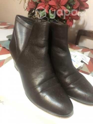 Botines marca italiana "geox" - n° 37 - café moro