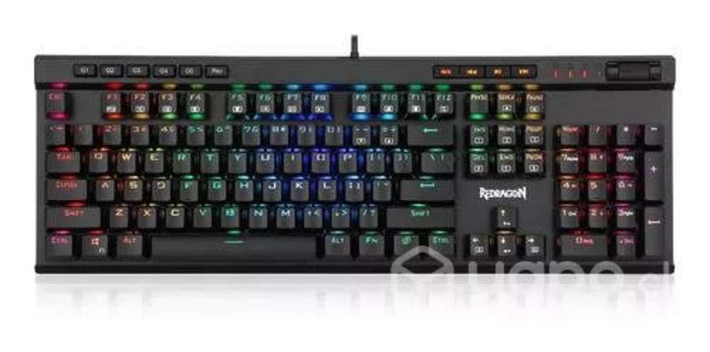Teclado gamer Redragon Vata Pro K580RGB-PRO QWERTY