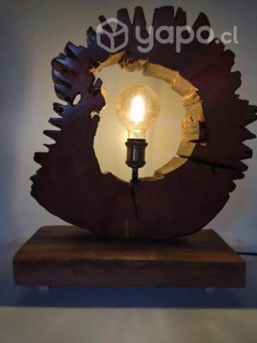 Lámpara de rodela, madera Pellin