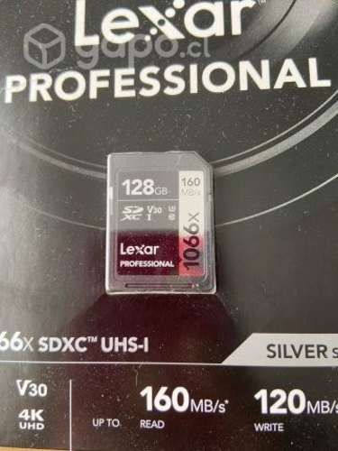 Tarjeta Lexar Silver Series Ideal grabación 4K
