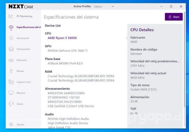 PC Gamer R5 5600x + 1660 ti