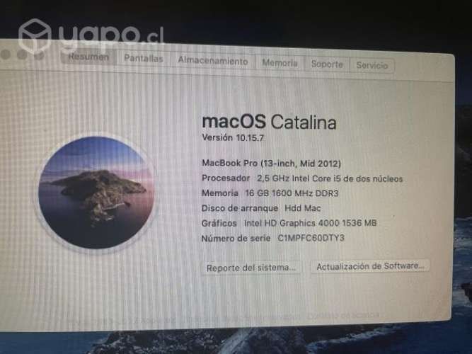 MacBook Pro mid2012