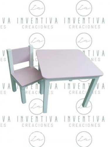 Silla y mesa Infantil