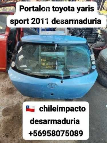Portalón Toyota Yaris sport año 2011