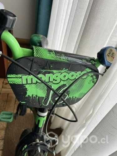 Bicicleta aro 16 mongoose