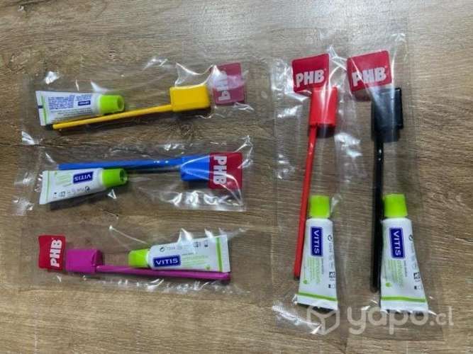 Cepillo PHB orthodontic + Pasta Dental VITIS