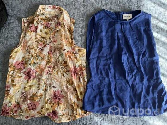 2 blusas mujer talla S ( Mango y Bimba y Lola)