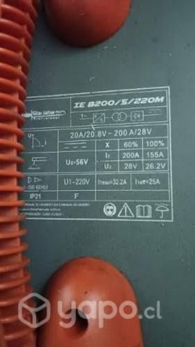 Soldadora al arco eléctrica