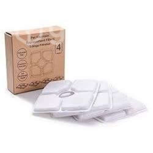 Filtros fuente de agua para mascotas cuadrado