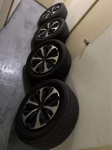 Pack 4 Neumaticos Dunlop Y 4 Llantas Maxus  6x130 Aro 18