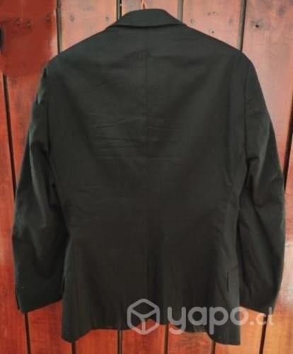 Camisa H&M Gris claro + Chaqueta Perry Ellis Negro