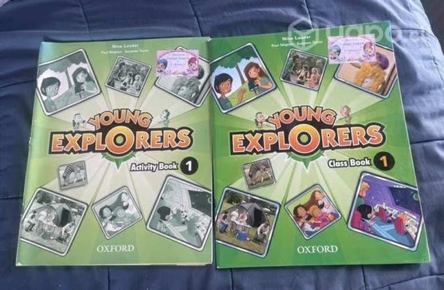 Libro texto inglés explorers 1