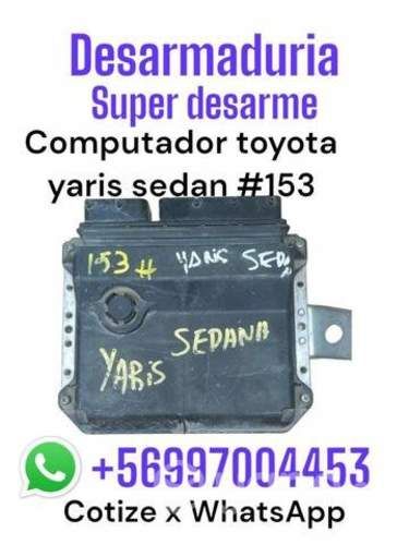Computador Toyota Yaris dedan desarmaduría