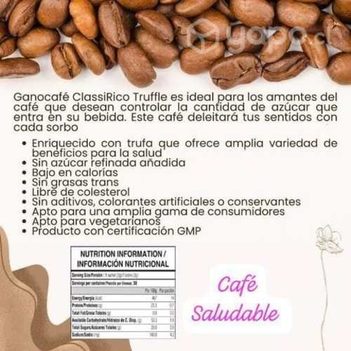 Cafe y Chocolate con Trufa Saludable para todos