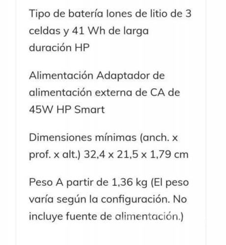 Notebook marca Hp nuevo