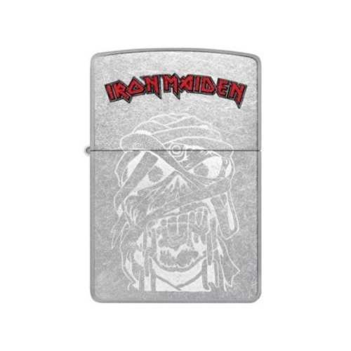 Zippo Iron Maiden Design Plateado