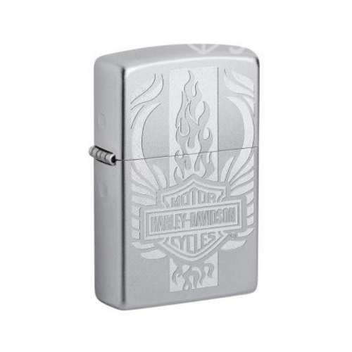 Zippo Harley Davidson Design Plateado