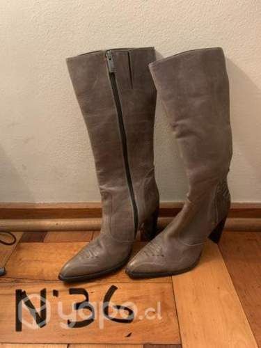 Botas de cuero Mujer