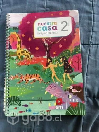 Libro texto de religión nuestra casa 2 sm