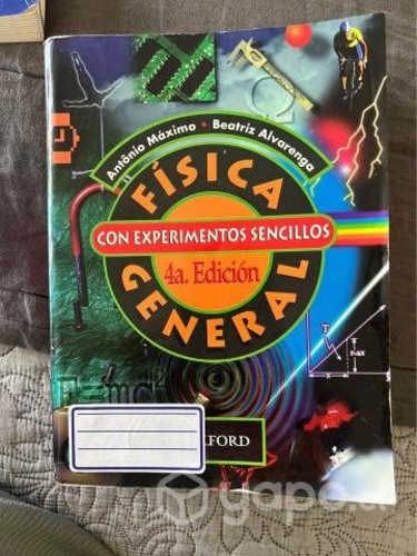 Texto Física General áximo y Alvarenga 4° Edicion