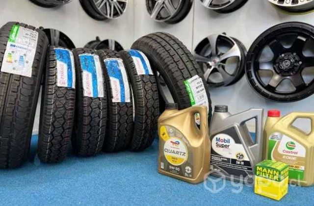 Aceites Premium y Neumaticos Carga para Kia Fronti
