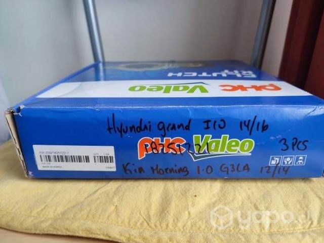 Kit de embrague Hyundai G I10 o Kia Morning 1.0