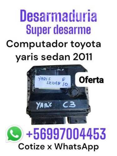 Computador Toyota yaris sedan año 2011