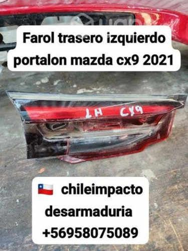 Farol trasero izquierdo Mazda cx9 año 2021 portaló