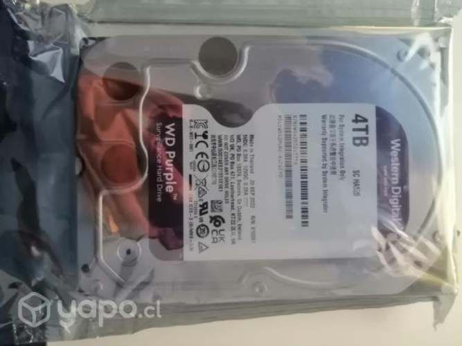 Disco duro 4 teras nuevo