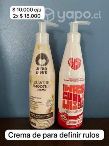 Cremas para definir rulos