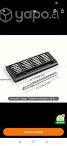 Kit de destornillador para trabajos de presicion