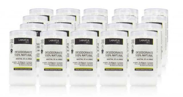 Pack x20 Desodorante Piedra Alumbre 100% Labnatur