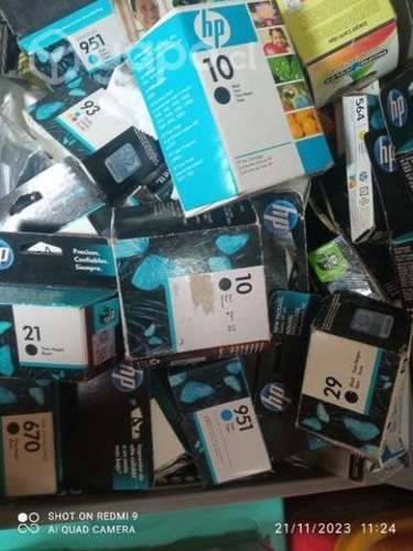 Tintas HP diversos modelos originales de alta