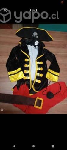 Disfraz pirata