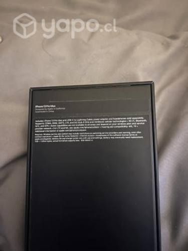 Caja iPhone 13 Pro Max grafito