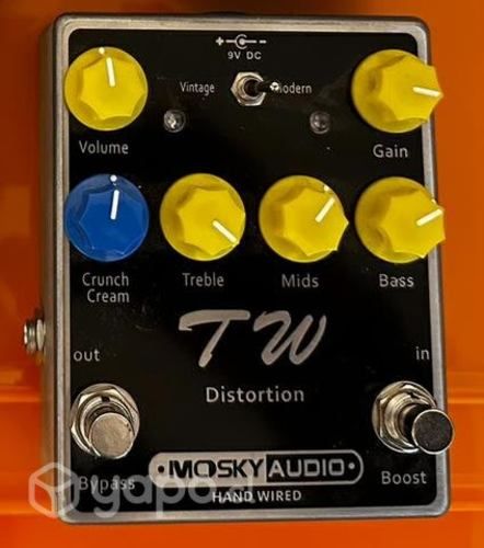 Pedal distorsión Mosky TW (Triple Wreck Wampler)