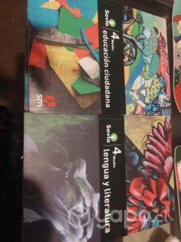 Libros savia cuarto medio
