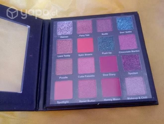 Sombra de ojos con glitters