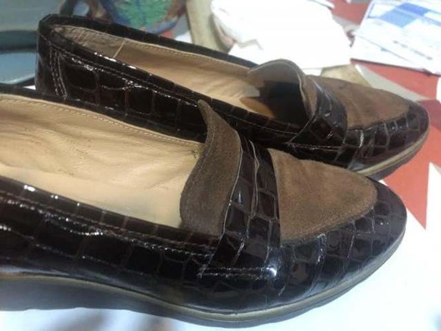 Calzado "victoria de bocca" - n° 37 - charol